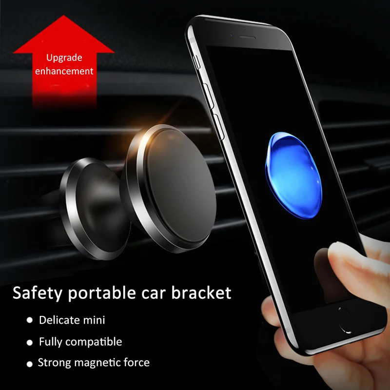 New-Universal-Magnetic-Holder-360-Degree-Rotation-Aluminium-Alloy-Car-GPS-Magnet-mount-Phone-Holder-For(2)