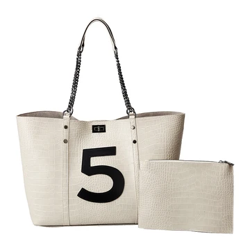 

Large Capacity Women Pu Leather Tote Bags High Quality Ladies Crocodile Handbag Shoulder Bag Fashion Female Chain Messenger Bags