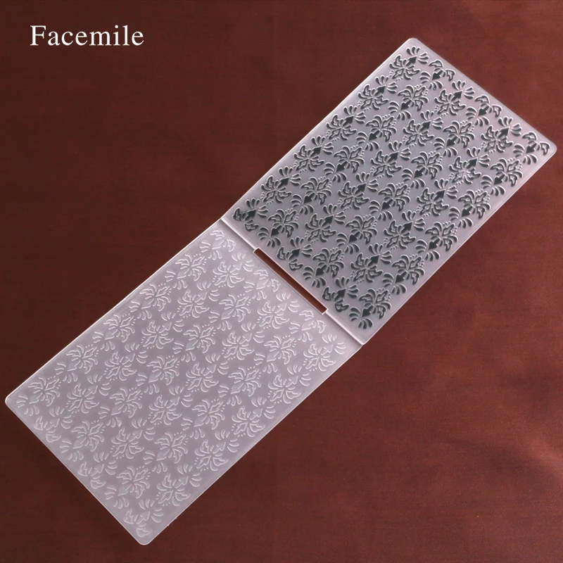 

1Pc Beautiful Flower Pattern Plastic Embossing Folders DIY Craft Scrapbooking Decoration 55029