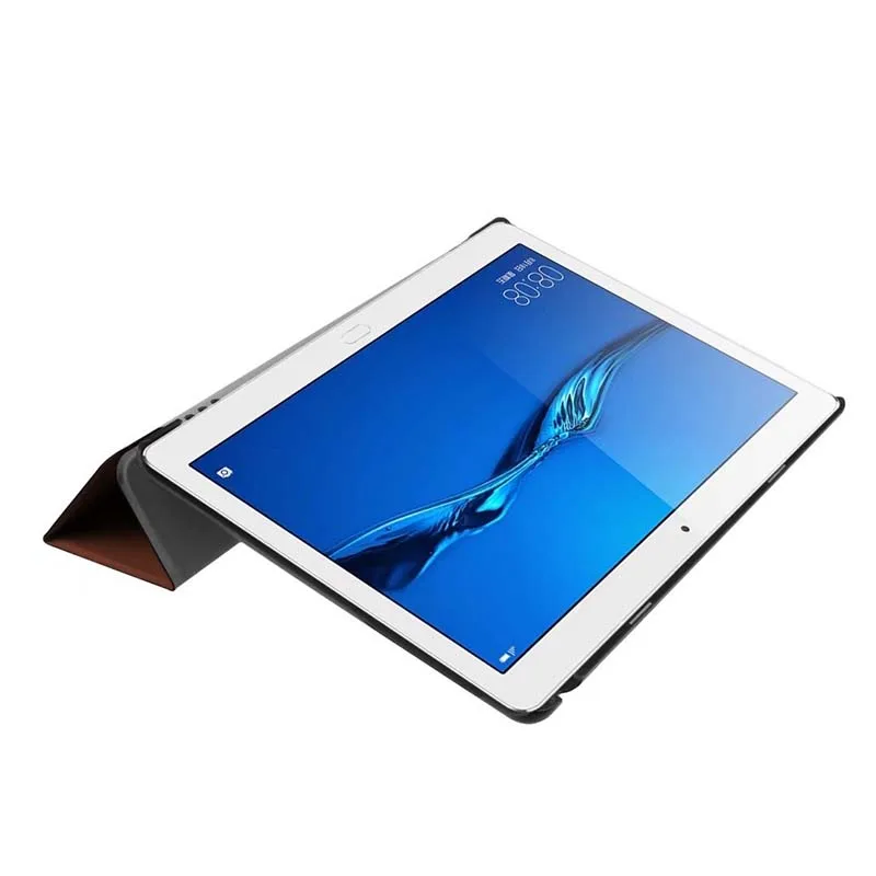 Кожаный чехол Smart Folio магнит чехол для Huawei Honor waterplay 10.1 hdn-w09/L09 планшет чехол 10 шт./лот