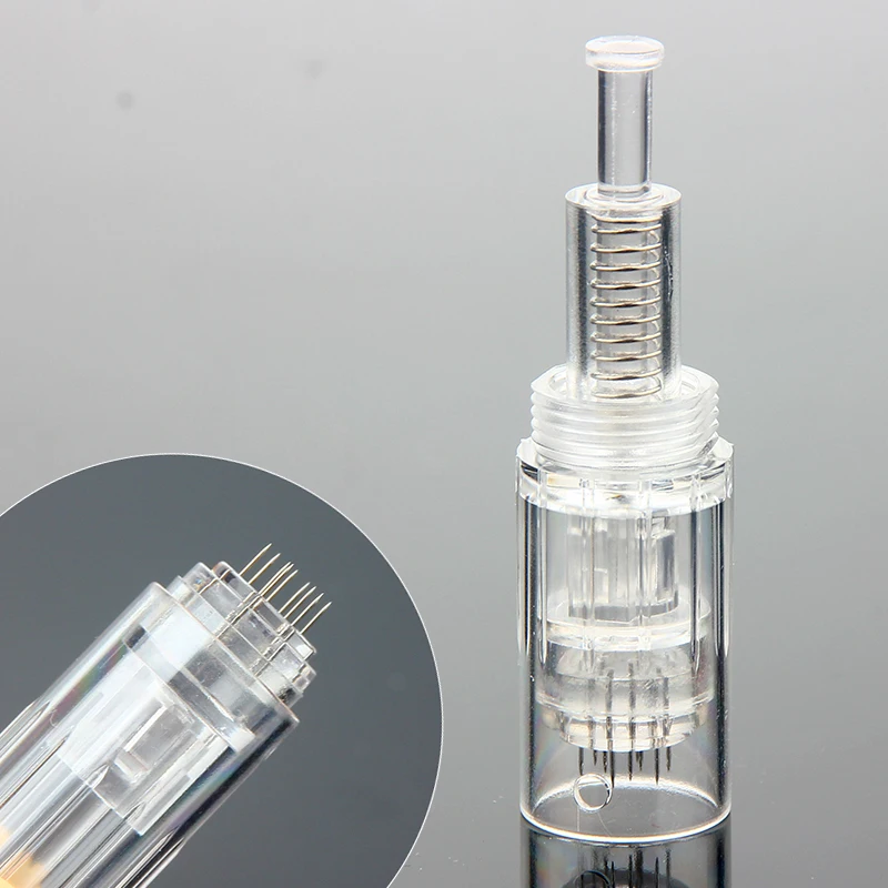 

20pcs 10mm Screw Cartridge Needles For BB Glow Machine Micro Needle 9 Pin/12pin/36pin/ Nano Needles For Derma Pen Microneedling