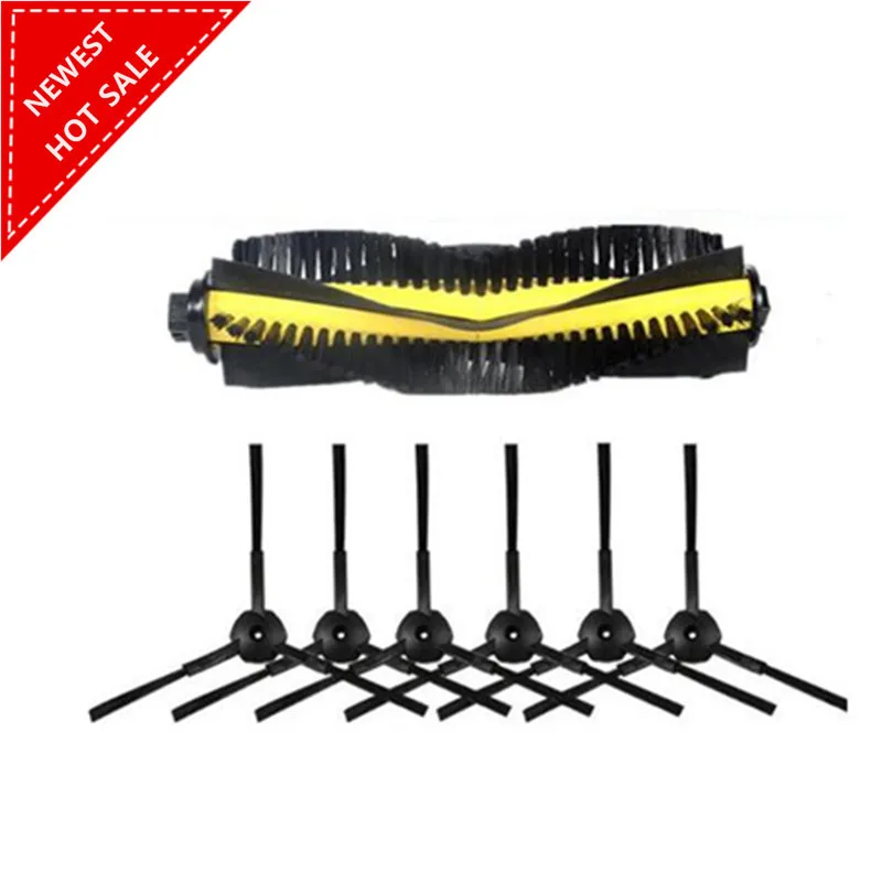 

7PCS/set ilife v7s pro robot Vacuum Cleaner Parts kit ( Main Brush*1+Side Brush*6) Chuwi ILIFE v7s pro
