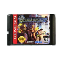 Shadowrun 16 бит MD игровая карта для sega Mega Drive для sega Genesis