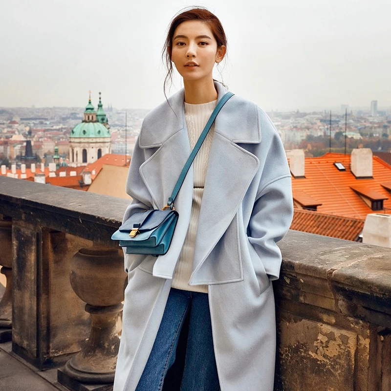 Popular Light Blue Wool Coat-Buy Cheap Light Blue Wool
