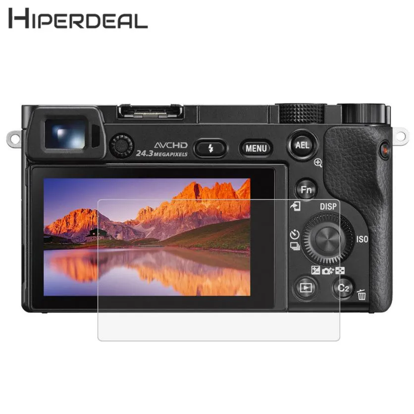 

HIPERDEAL Ultra-clear Anti-scratch 9H Tempered Glass Screen Protector Film for SONY A6000 A6300 A5000 Camera 18Feb05 Drop Ship