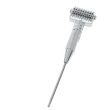 Rouleau de Massage multifonction pour le visage, aiguilles pour la peau, les bras, le cou, les points d'acupuncture des oreilles, outil de beauté