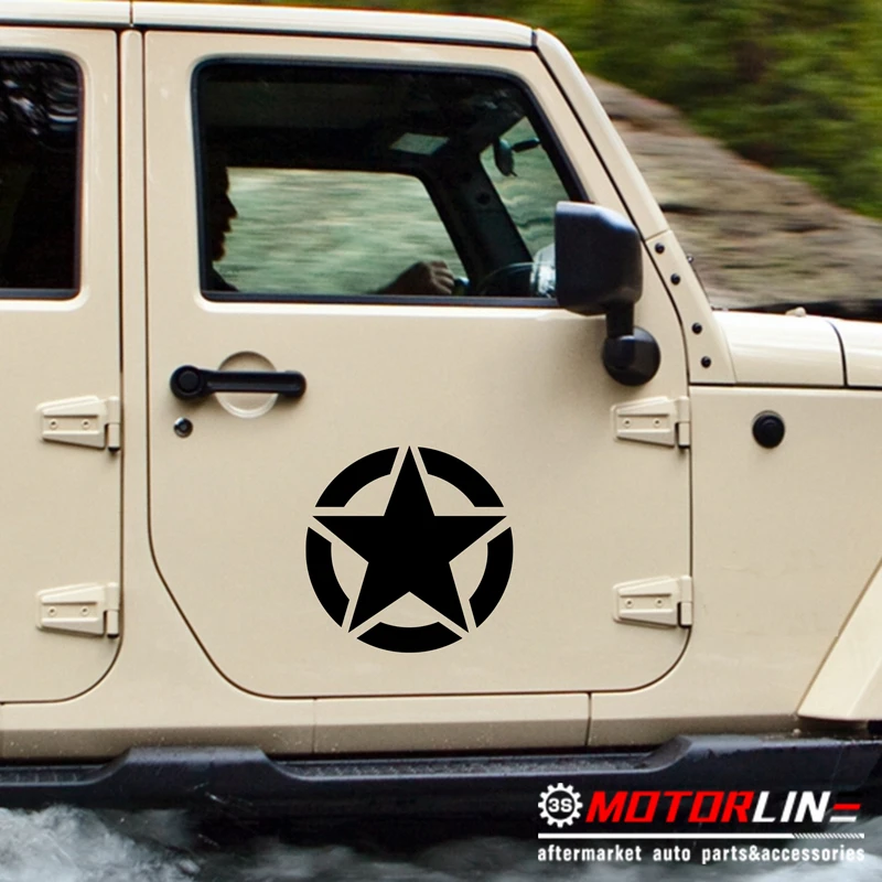 

Army Star Decal Sticker 4x4 Off Road Car Vinyl Bold Fit for Jeep Toyota etc