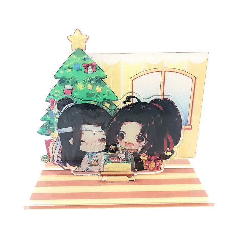 Новый аниме Grandmaster of Demonic Cultivation Wei wuxian Lan Wangji BL подставка для сцены рождественские