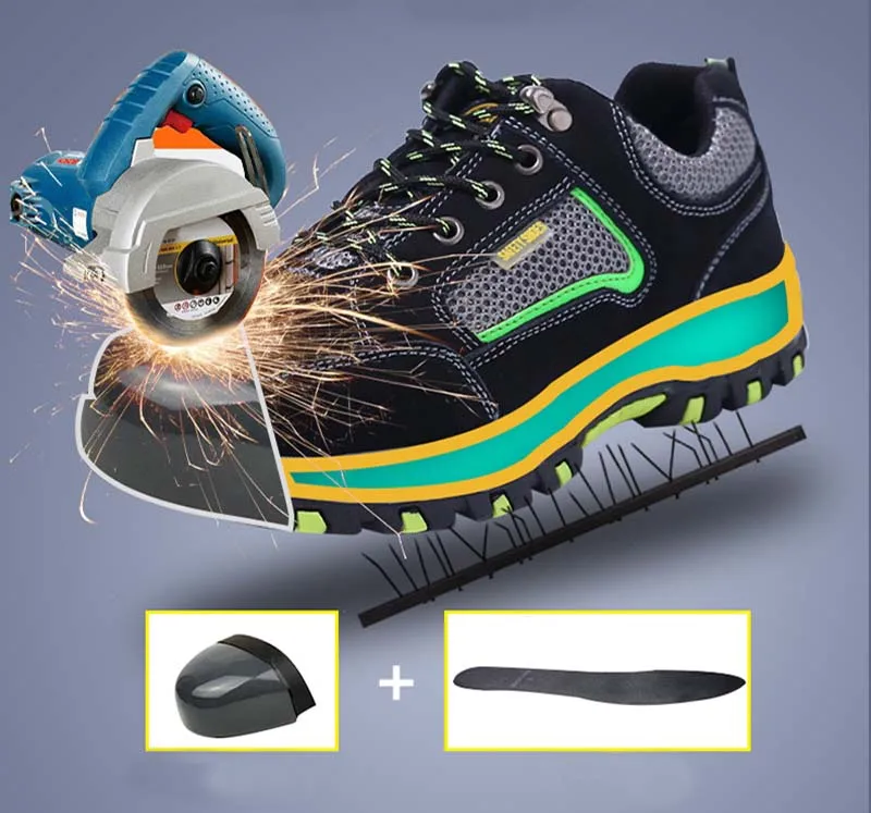 New-exhibition-Simple-fashion-safety-shoes-Men Steel-Toe-Breathable-with-Puncture-Proof-Midsole-Slip-Resistance-Men's-Work-Boots (9)