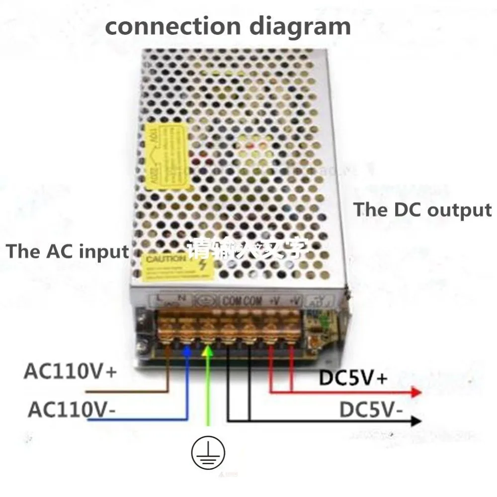 AC110 ~ 220 V к DC 5 V 12 V 24 V Питание светодиодный преобразовать коммутации адаптер 1A 2A 3A 5A 10A 15A 20A 30A 50A Источники питания трансформатор