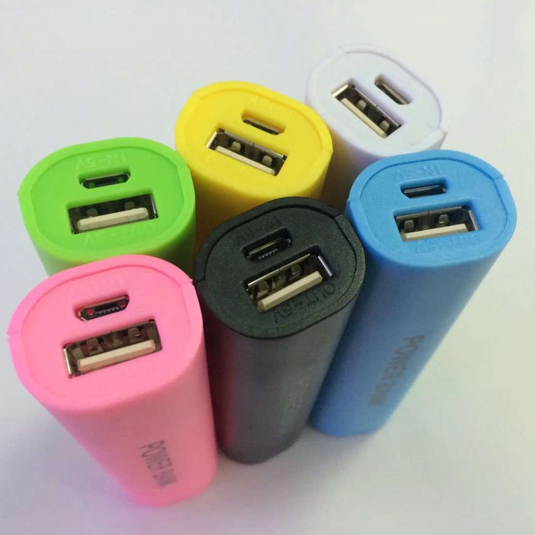 Креативный компактный портативный внешний аккумулятор USB сделай сам зарядное