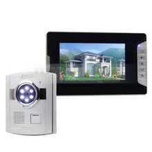 DIYSECUR Home Security Intercom Video Door Phone System 1 x 700TVL Camera 1 x 7″ Monitor