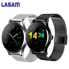 Original LASAM Bluetooth Smart Watch Blood Pressure Heart Rate Monitor Sport Smart Wristband For Apple Huawei IOS Android PK M7