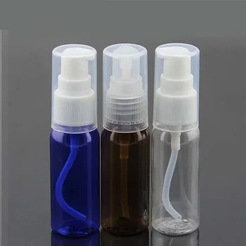 

100 x 1OZ (30ml) Round Shoulder PET Lotion Bottle with Duckbilled Pump