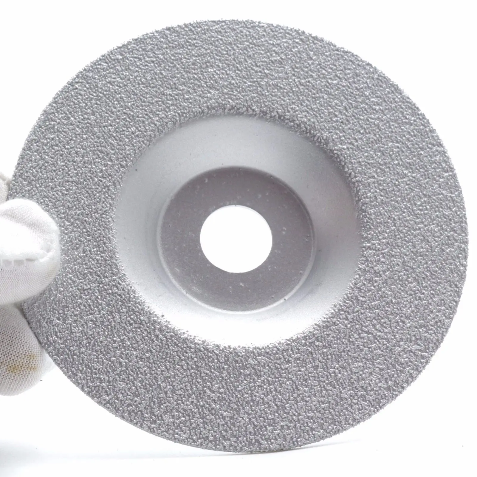 4"x 5/8" Diamond Grinding Disc BRAZED Abrasive Wheel Convex For Angle