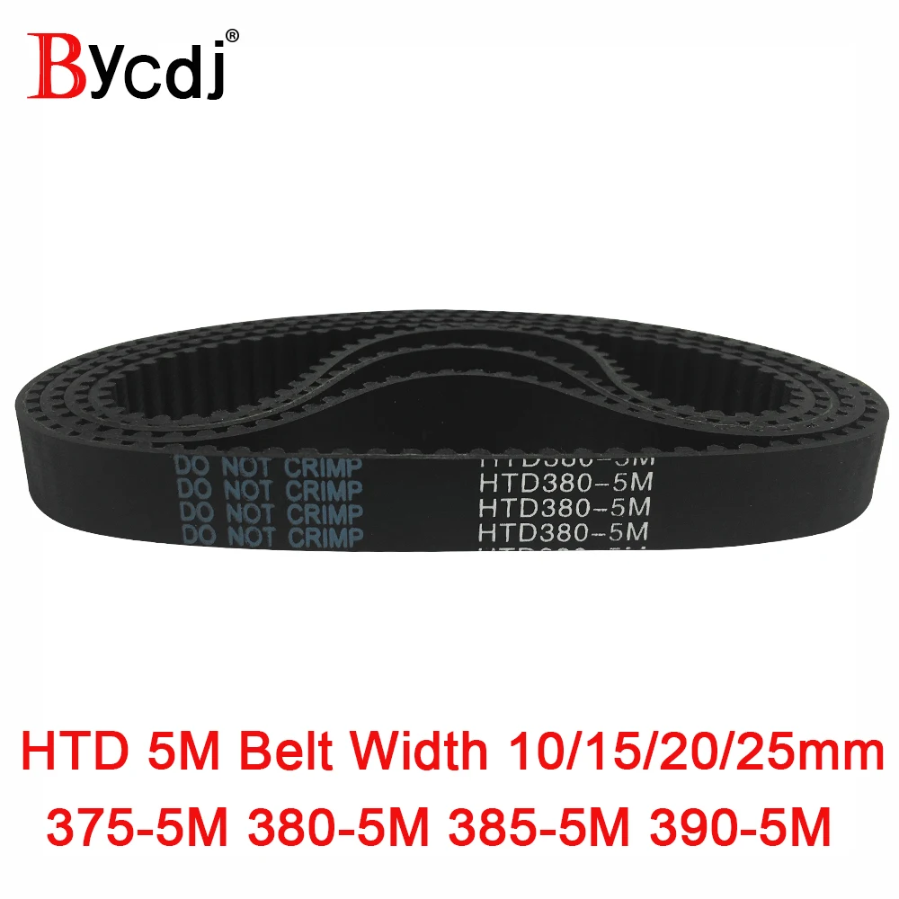 Correias do Htd-htd Synchronous Correia Cronometrando c = 375 380 385 390 Largura 10 15 20 25 mm 25 mm 75 76 77 78 Htd5m 3805m 380-5m 380-5m m