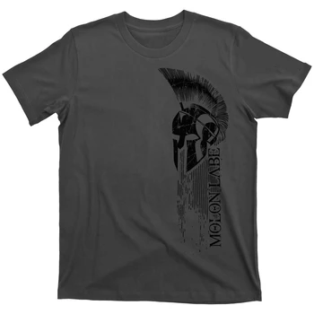 

2019 Summer Fashion New O-Neck Tops Tee Spartan Helmet Costume Army Green Berets Us Navy Seals Veteran Mia Pow Funny T Shirt
