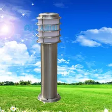 Клетчатая газонная лампа из нержавеющей стали, столб, лампа для пейзажа, вилла, лампа, strightlightsstreetlight, водонепроницаемые уличные фонари