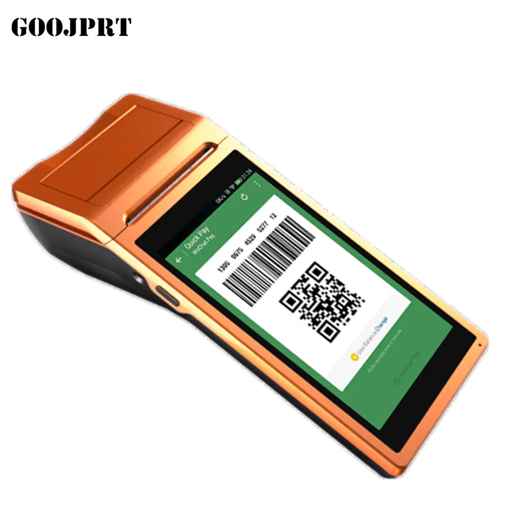 Best Price Portable handheld Android 6.0 payment terminal with printer/wifi/bluetooth/GSM/WCDMA/4G