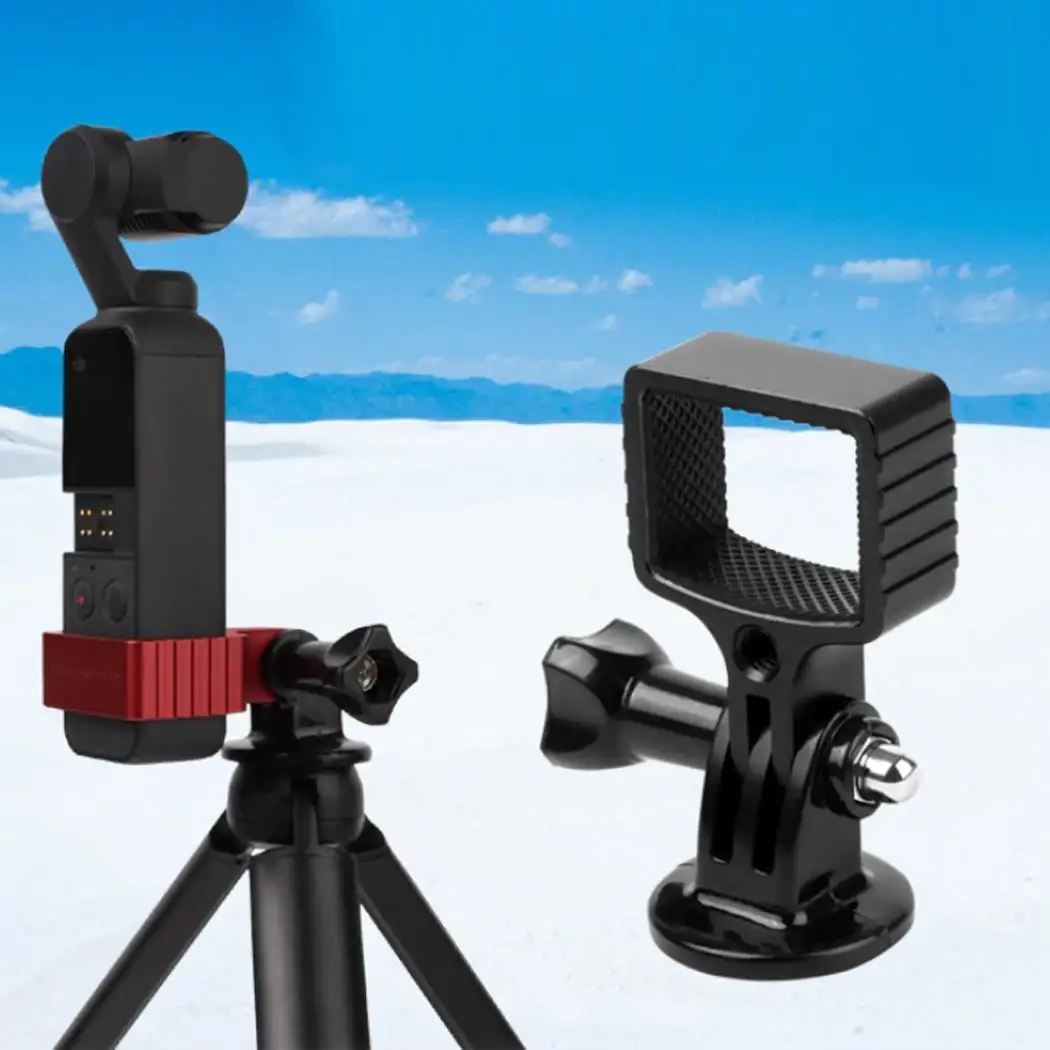Алюминиевый сплав расширение монтажный адаптер для Gopro черный DJI металлический