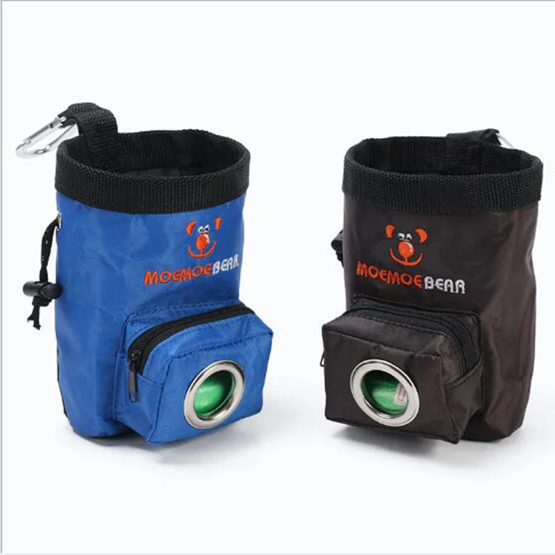

Pet Training Package Oxford Cloth Training Reward Snack Pockets Portable Feeding Pet Bag With Garbage Bags Pet Supplies PB814