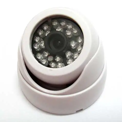 HD 1/" 600TVL Sony CCD Цвет CCTV Крытый Купол безопасности Камера 24 светодиодов День и ночь