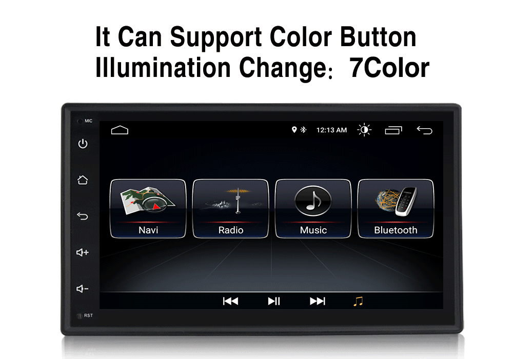 Sale Universal for Nissan Toyota Kia Hyundai 2 Din Android 8.1 car radio gps navigation video player universal autoradio multimedia 2