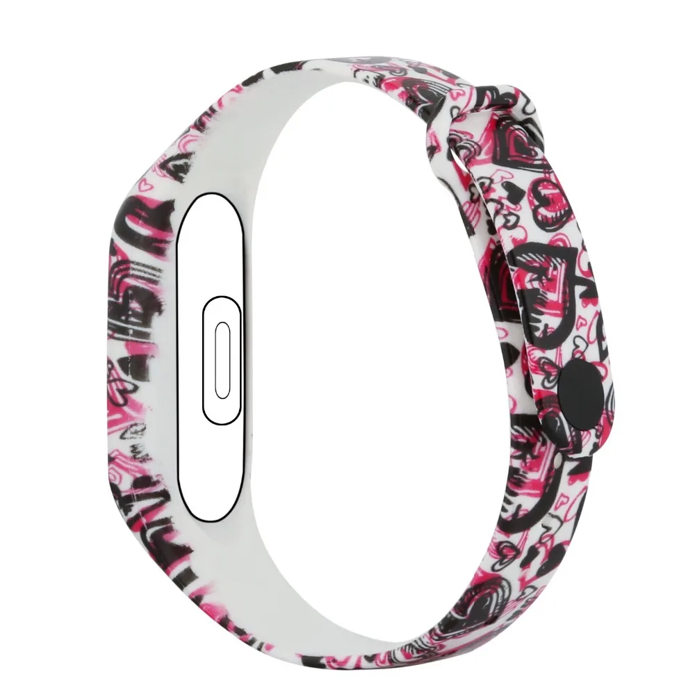 Honecu mi для Xiao mi Band 2 ремни силиконовый сменный ремешок для часов для оригинальной Xiaomi mi band 2 Браслеты Аксессуары для ремня - Цвет: Розовый