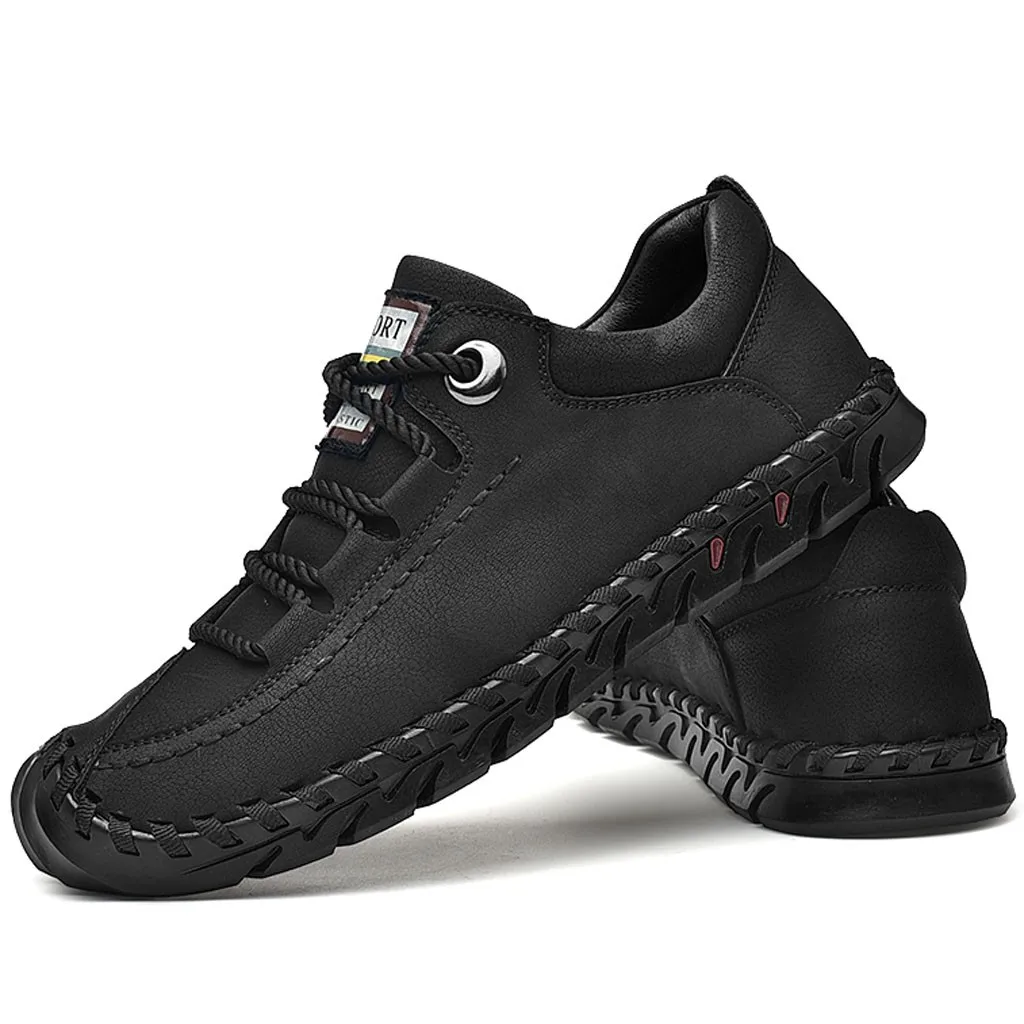 

Jaycosin shoes Men Slip-On Shoes Handmade Casual Shoes Lightweight Hiking Boat Outdoor Breathable Walking Footwear Sneakers