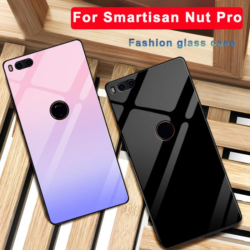 Чехол для Smartisan Nut Pro однотонный чехол из закаленного стекла OD105 OD103 градиентного 5