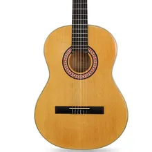 39-10 39 дюймов Классическая акустическая гитара гриф палисандр с гитарными струнами