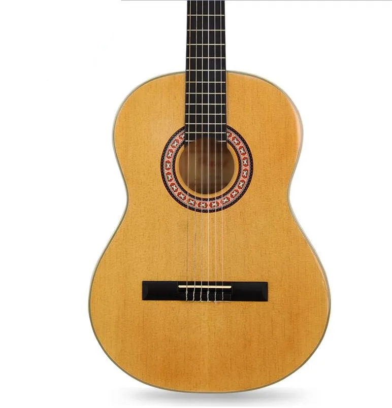 39-10 39inch высокое качество Классическая акустическая гитара гриф палисандр с гитарных струн