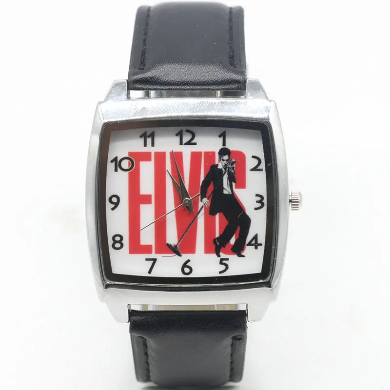 Новинка 2018 часы Elvis Presley с героями мультфильмов модные милые детские для