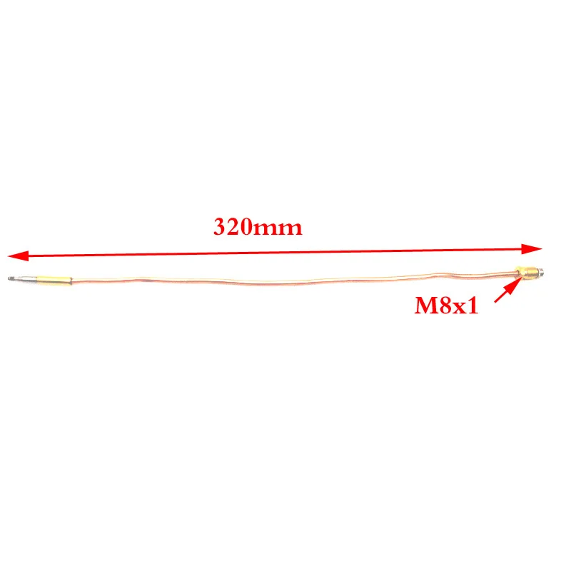 320 мм газовая плита горелка плита термопара Tlotless термопара M8x1