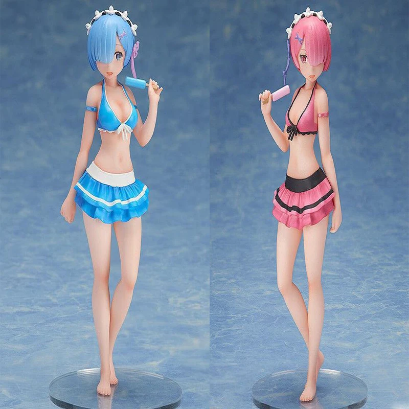 Ram & Rem anime model figure ReLife in a different world from zero