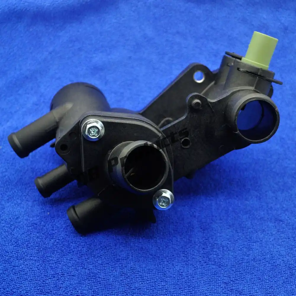 Thermostat housing with sensor for SEAT LEON TOLEDO/VW GOLF JETTA