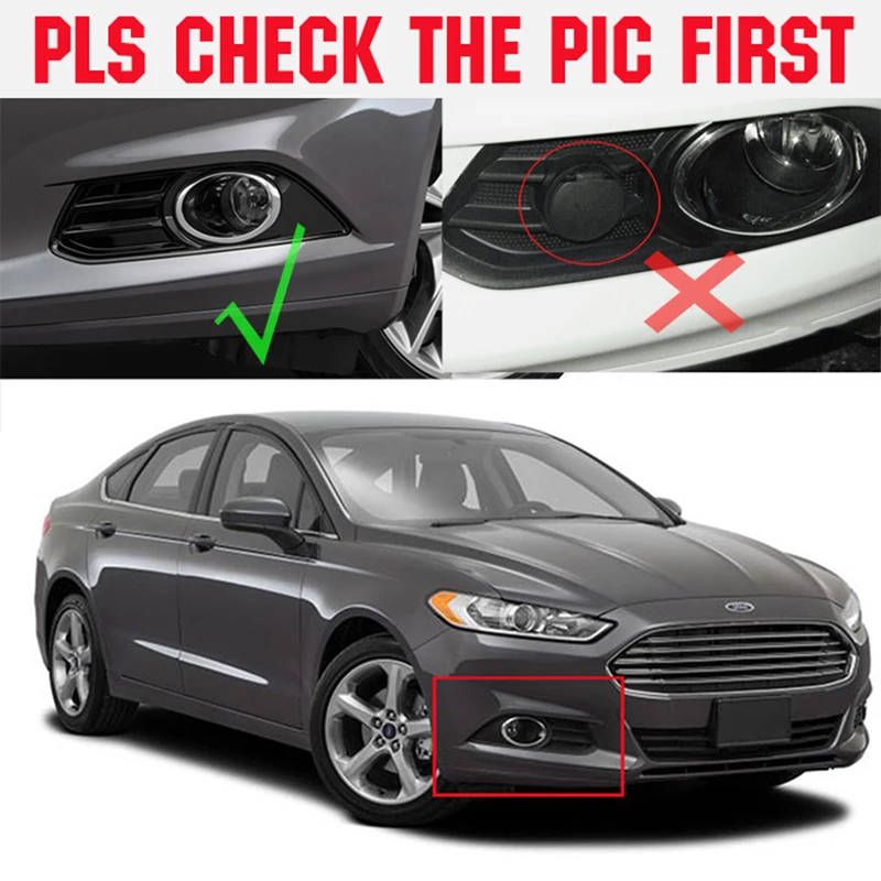 Для Ford Fusion Mondeo 2013 2014 2015 2016 хром передние противотуманные фары