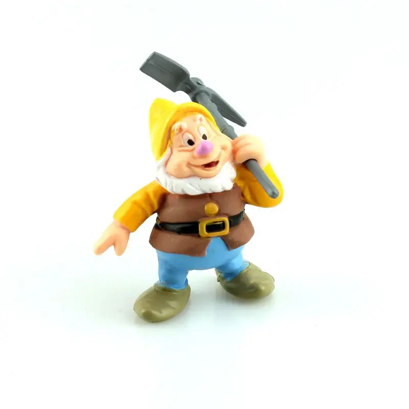 Игрушки из мультфильма Disney 8 шт./компл. белоснежная принцесса и семь карликов экшн