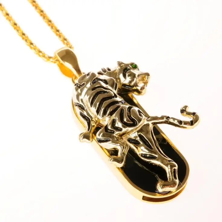 Creativo Tiger Animal diamond jewelry Usb флешка 512 ГБ Флешка 64 Гб карта памяти 128 8 ГБ/16 ГБ/32 подарок 2