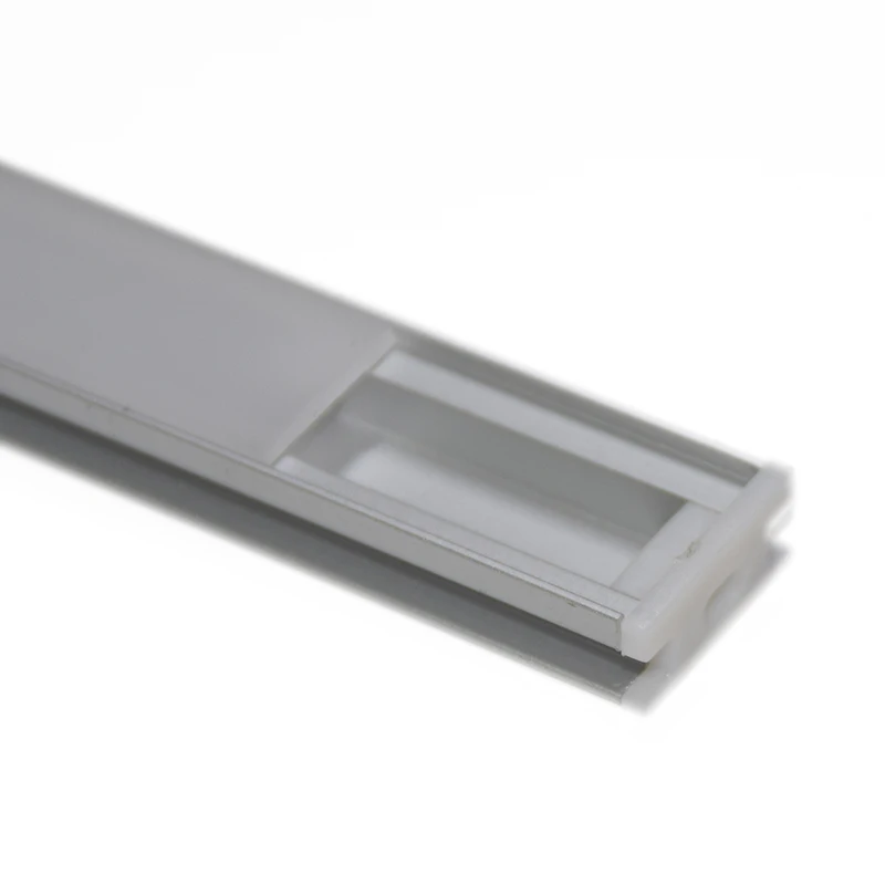 10 шт. 1 м 3 мм Толщина водонепроницаемый чехол встраиваемый алюминиевый профиль для светодиодной ленты для напольного освещения