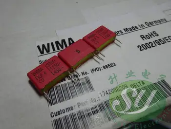 

2020 hot sale 10pcs/20pcs WIMA FKP4 series 0.0033uF/1250V 3.3nf 3300pf 332 new film capacitor Audio capacitor free shipping
