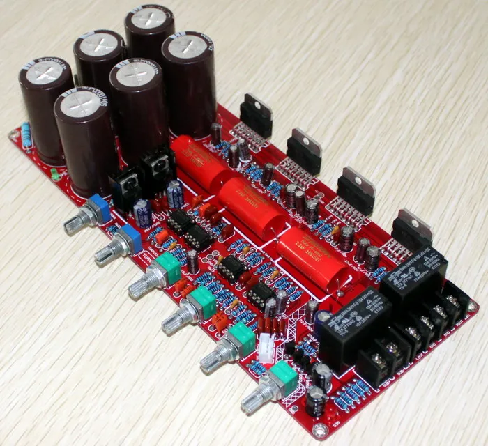 Электронная Плата усилителя huande TDA7293 2 1 мощности (80 Вт * + 160 Вт)|board|board boardboard amplifier |