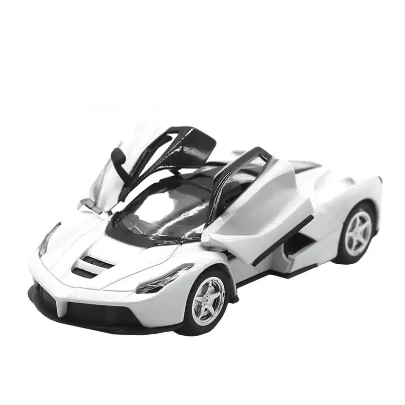 

For Sports Car Simulation Alloy Model Toy Car Acousto-optic Pull Back Function Car Model Boys Diecast Metal Vehicle Gift