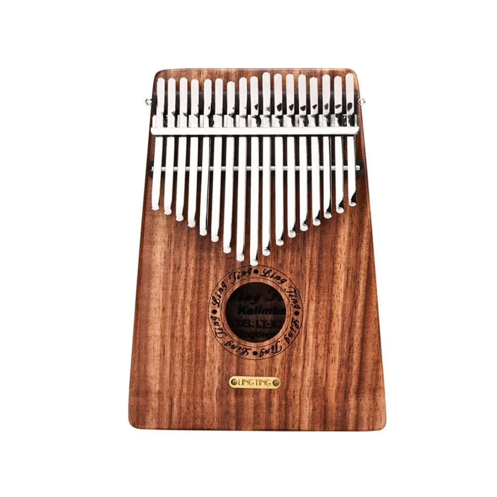 

Durable 17 Key Kalimba Thumb Piano Solid Finger Piano Pocket Size for Beginners and Children African Dalbergia Wood
