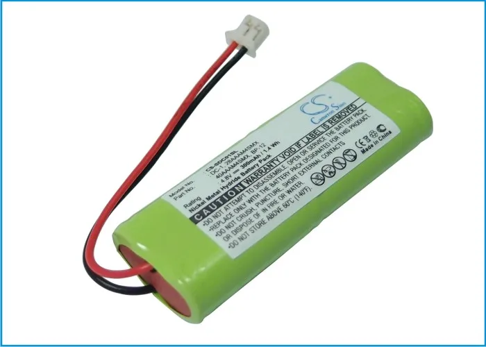 DC-1 аккумулятора Cameron Sino 300mAh для приемника Dogtra 1100NC, 1200NC, 1202NC, 1400NCP, 1500NCP, 1600NCP, 1700NCP, 1800NC, 1802NC, 1803NC