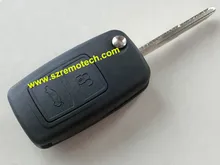 Free Shipping Flip Remote Key Replacement Key Blank Cover Remote Control Folding Key Case Shell Fob A21 blade Fit For Chery A5