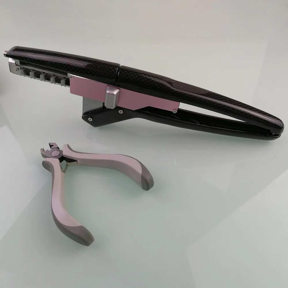 2rd Generation 6D hair extension machine/ human hair extension tools/ wig connector Easy to use Hair extension keratin connector