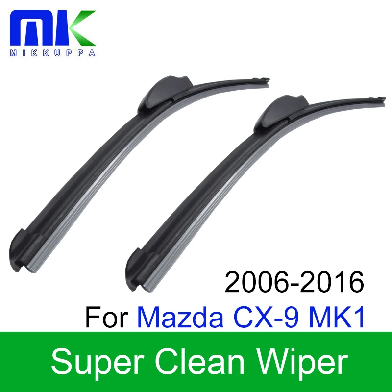 Mikkuppa Front And Rear Wiper Arm And Blades For Mazda CX 9 MK1