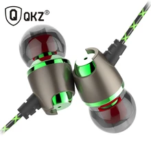 D’origine QKZ DM11 Magnétique Stéréo BASSE En Métal dans L’oreille EarphoneJogging Écouteurs HiFi HD Oreille Microphone pour Téléphone MP3 Sport Casque