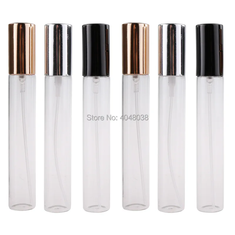 Empty Cosmetic Vials 15 ML Perfume Refillable Bottle Full Cover Glass Transparent Astringent Toner Spray Pump Bottle 50 pcslot (4)